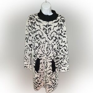 Solitaire by Ravi Khosla Women’s Long Duster Cardigan Sweater